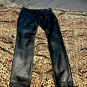 Size 6 leather pants